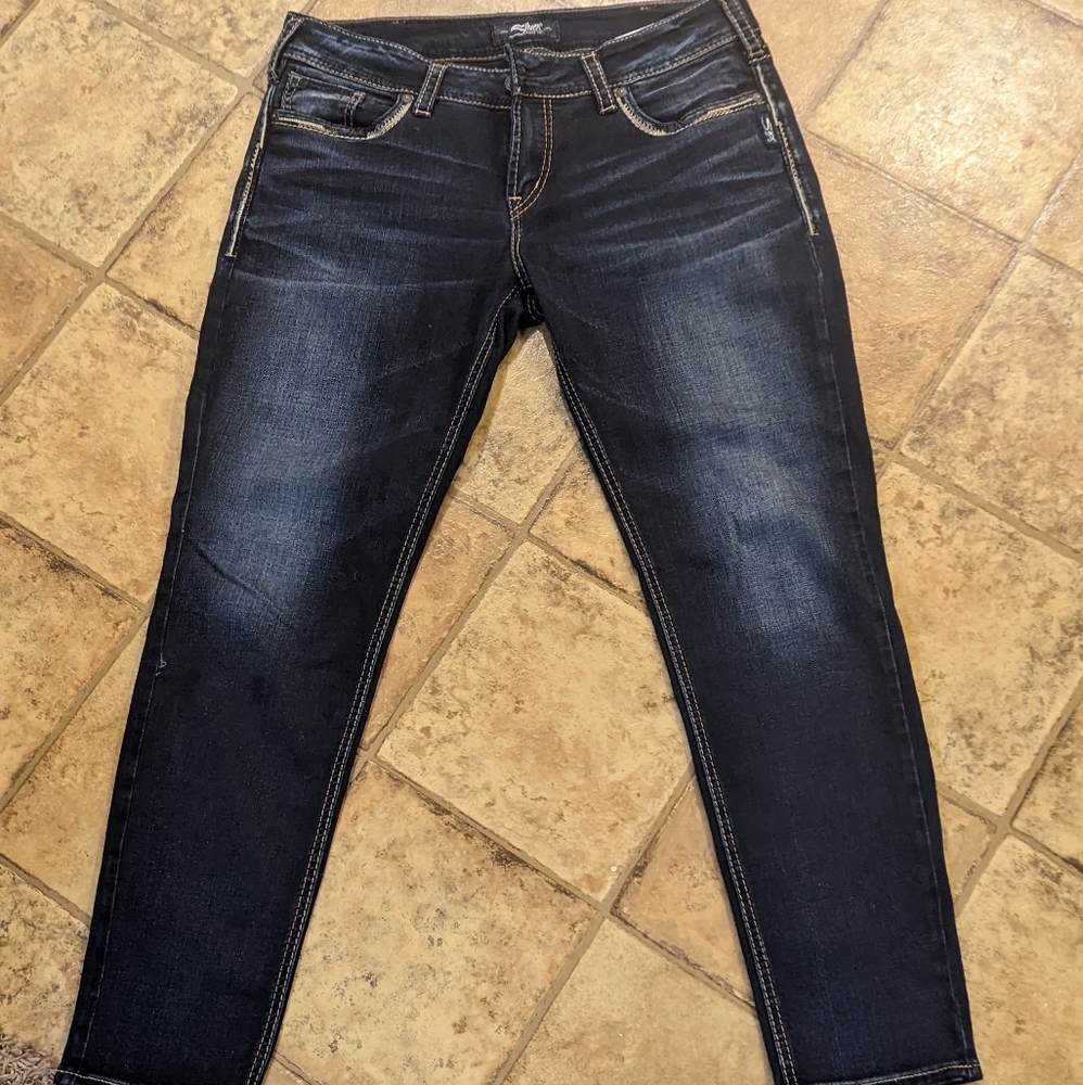 Women's Silver Tab Suki Skinny Jeans W33/L29